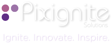 Pixignite Solutions. Ignite. Innovate. Inspire.